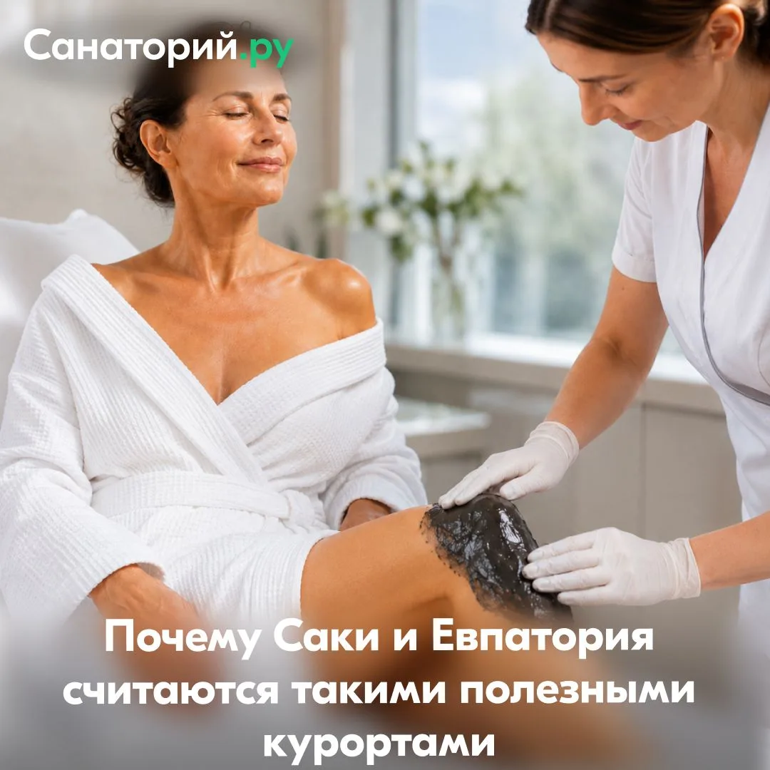 🌿 Почему Саки и Евпатория считаются такими полезными курортами

В Крыму есть курорты, куда едут не 