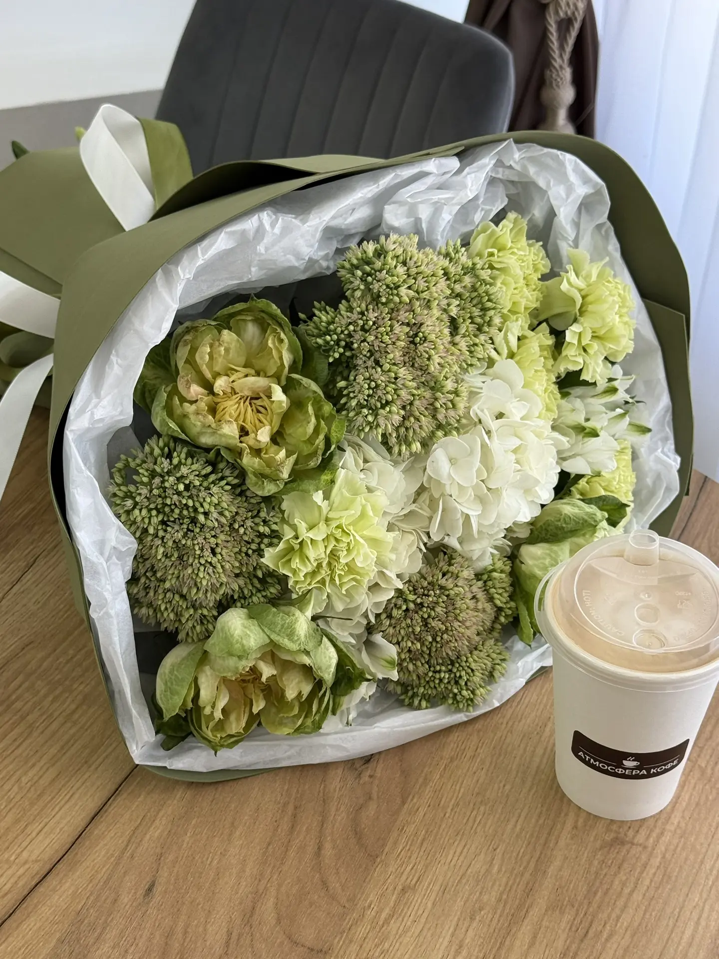 Доставка с кофе 💐☕️