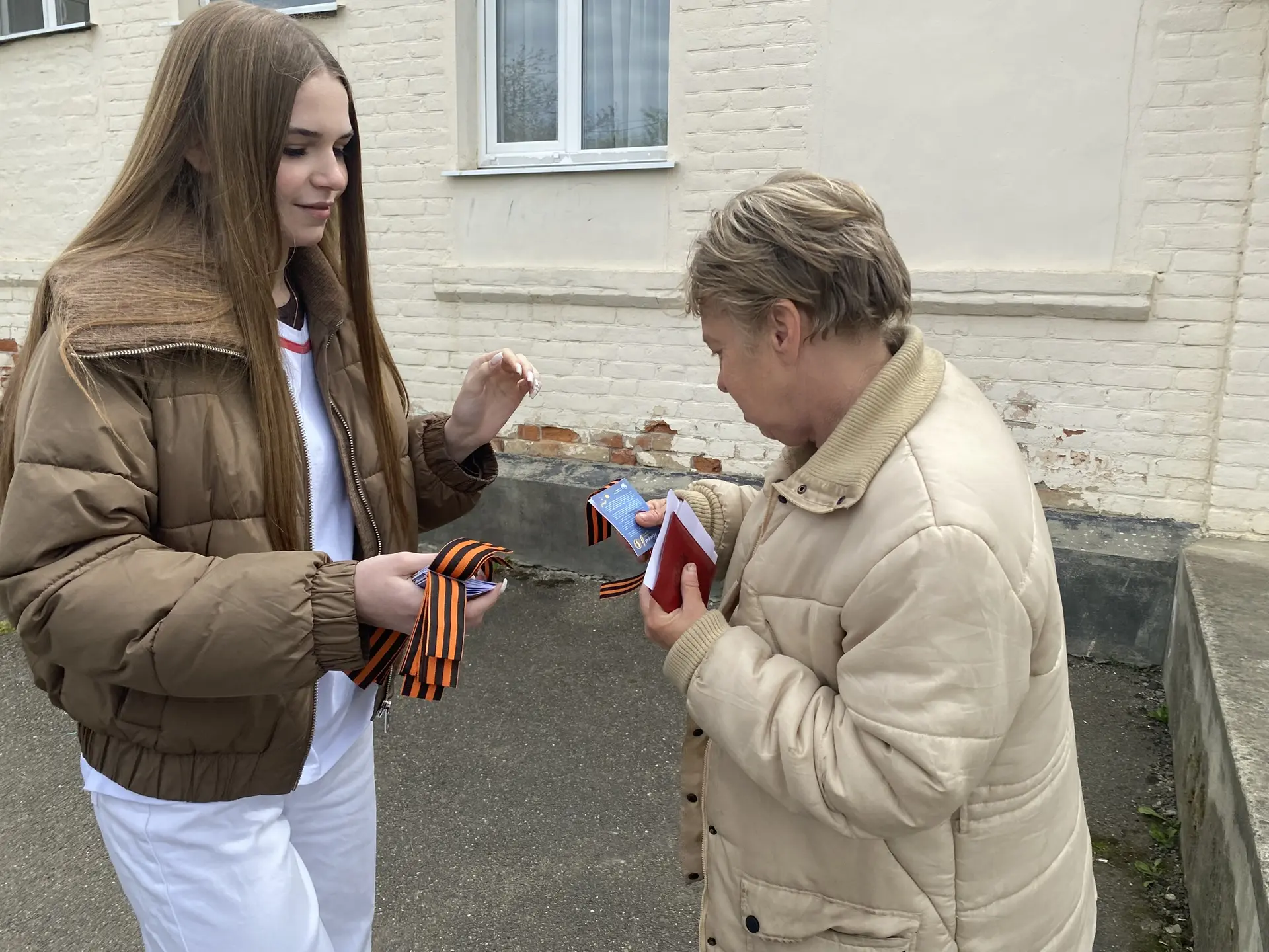 В нашем центре стартовала Всероссийская акция «Георгиевская ленточка» к 81 годовщине Победы в Велико