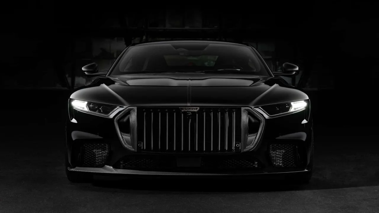 Brabus показала 1000-сильный гиперкар Bodo на базе Aston Martin Vanquish.    У авто кастомный карбон