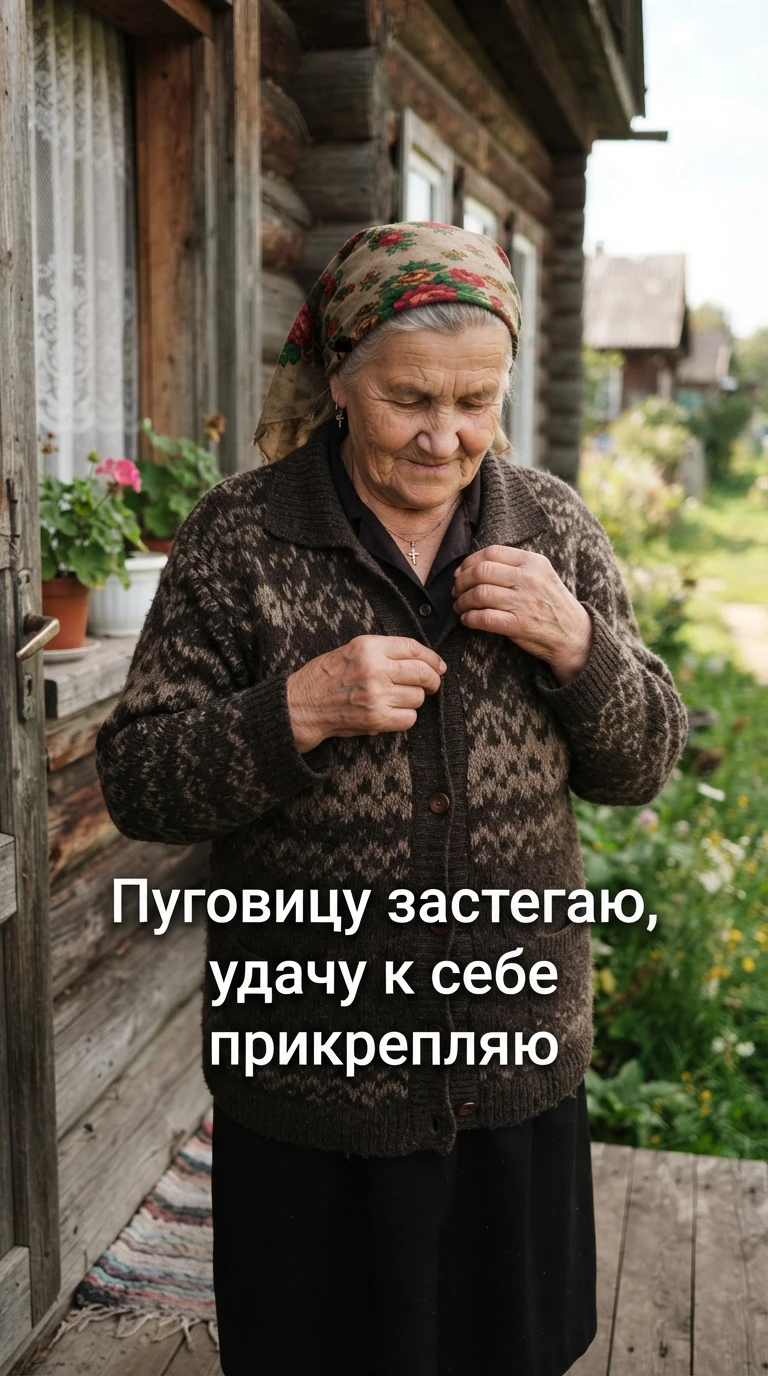 ☁️ Крепкая пуговка: дневной секрет на верную удачу 🍂