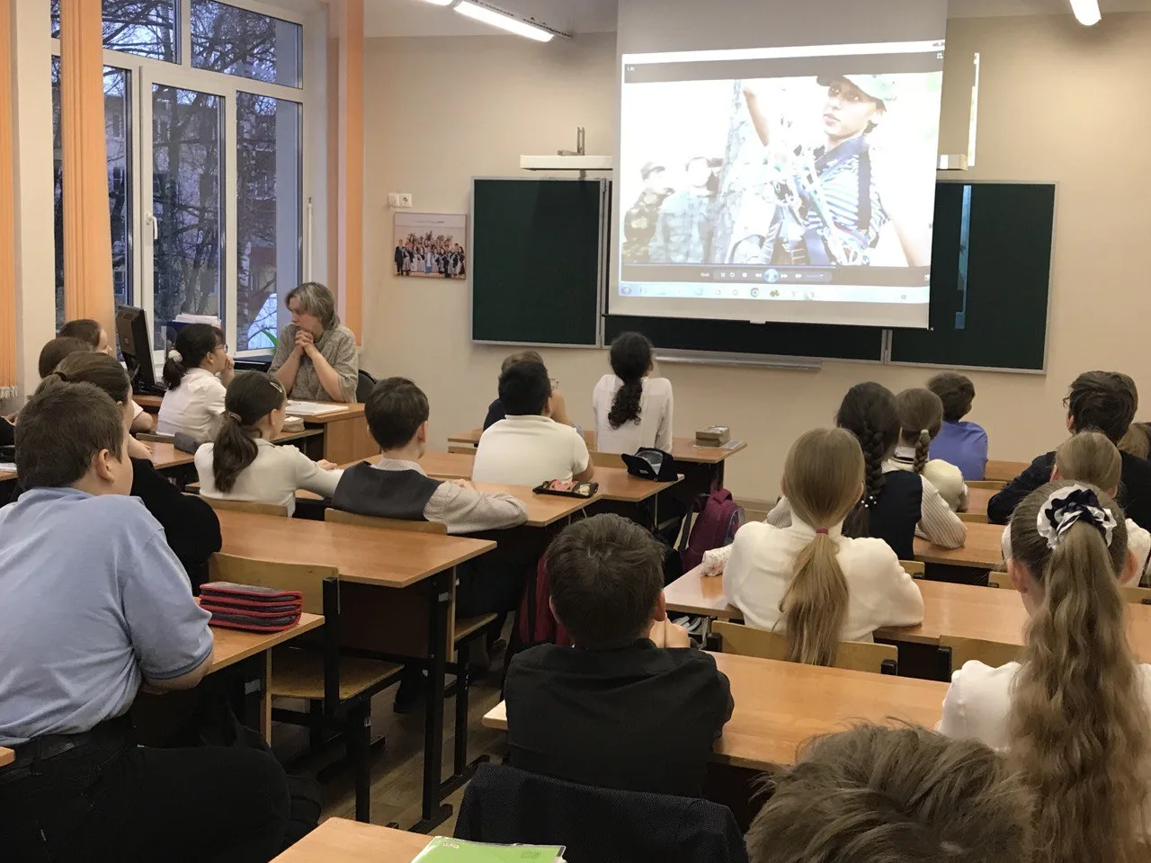 🇷🇺  16 февраля, в преддверии Дня защитника Отечества, прошло традиционное занятие «Разговоры о важно