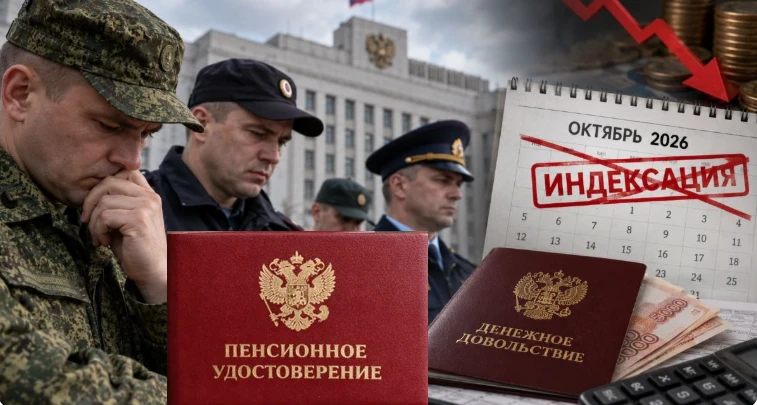 Потихоньку и пресса обратила внимание на не индексацию Денежного довольствия и пенсий с...