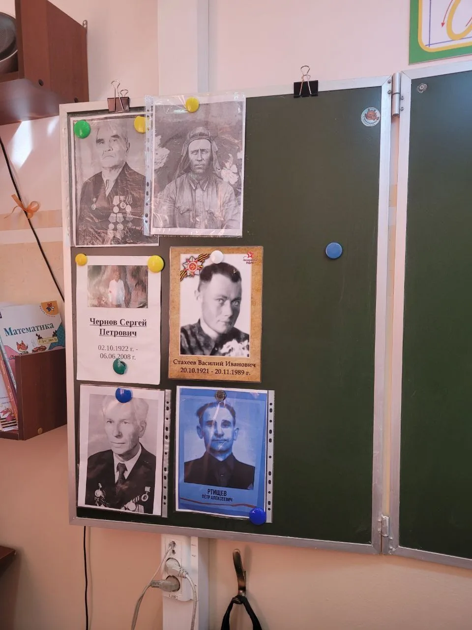 В преддверии Дня Великой Победы наша школа приняла участие в акции "Стена Памяти". Это один из форма