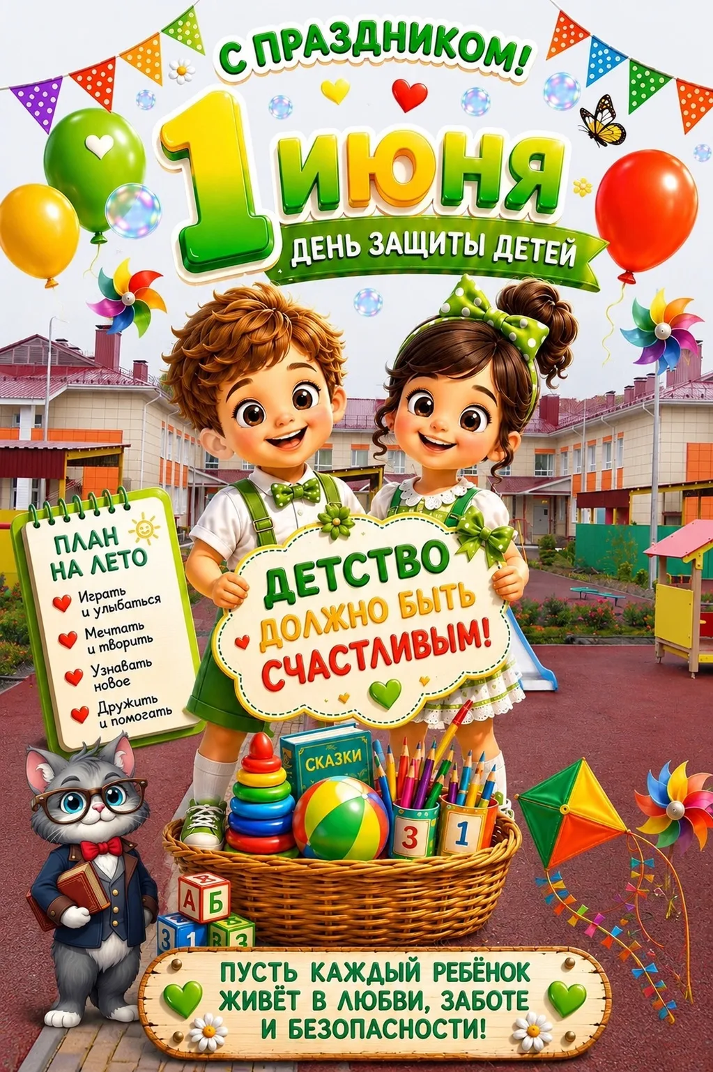 🌈🎈 С ДНЁМ ЗАЩИТЫ ДЕТЕЙ! 🎈🌈