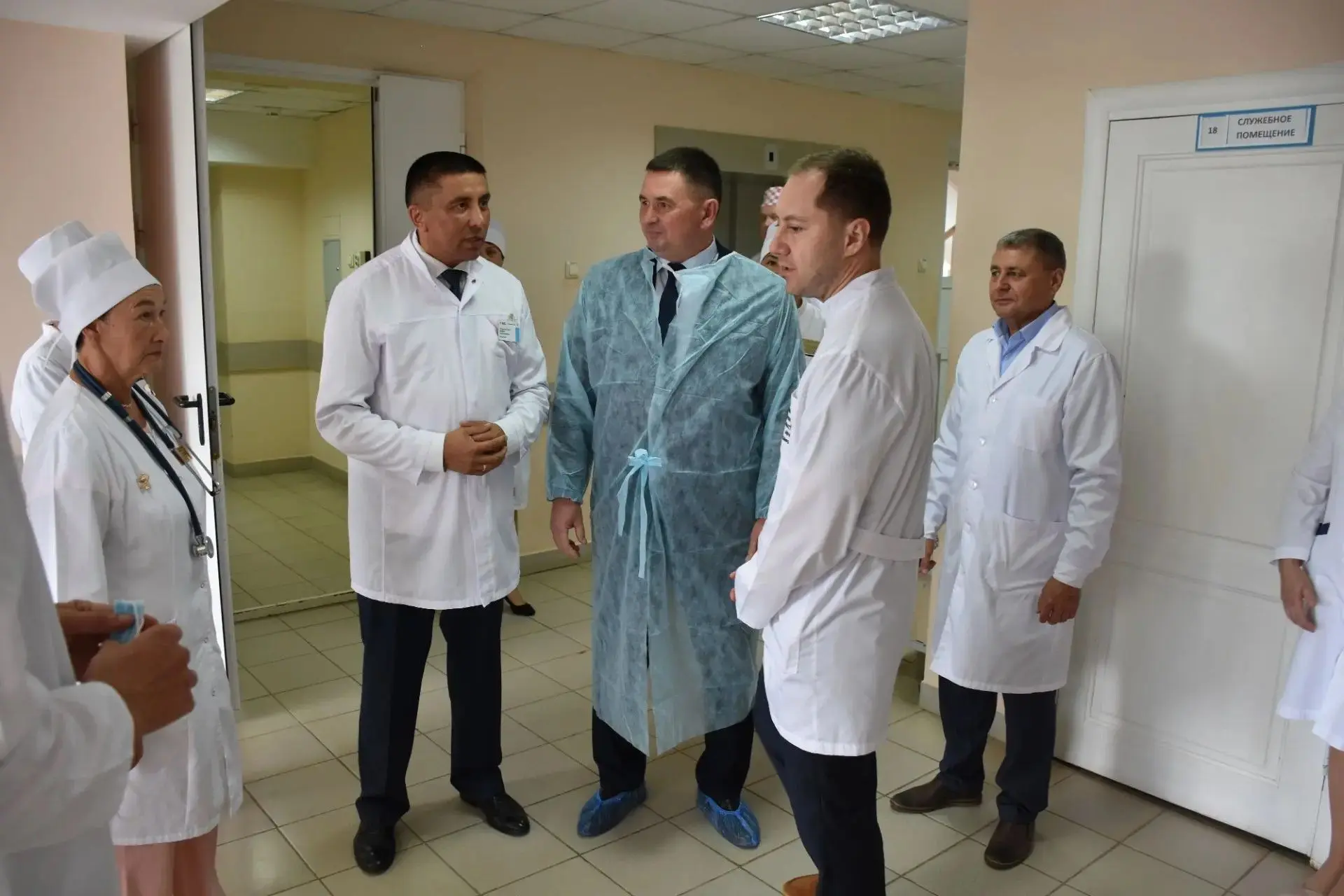 Новый корпус поликлиники, построенный в рамках национального проекта «Продолжительная и...