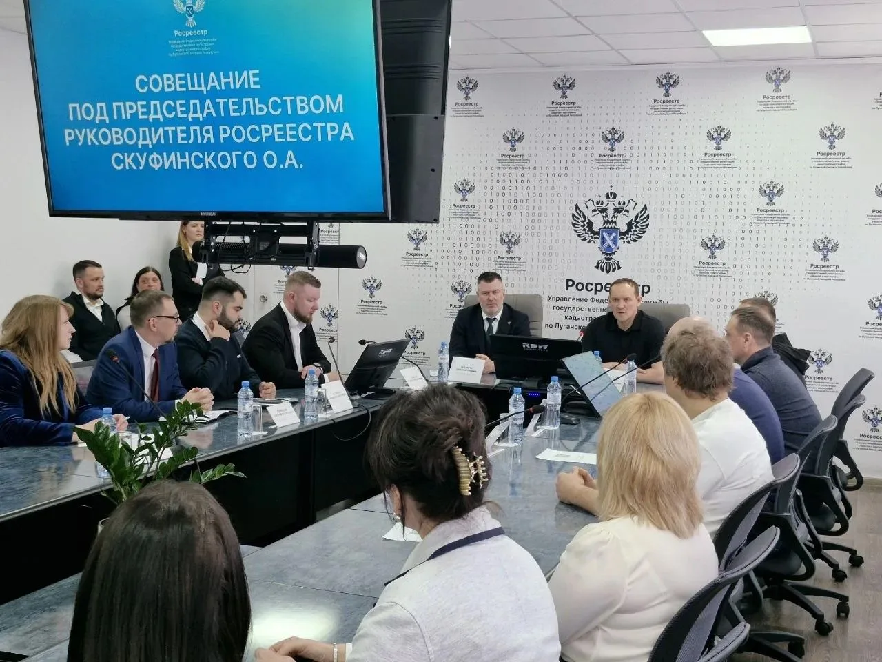 🇷🇺 Руководитель Росреестра совершил рабочую поездку в Донецкую и Луганскую народные республики, Запо