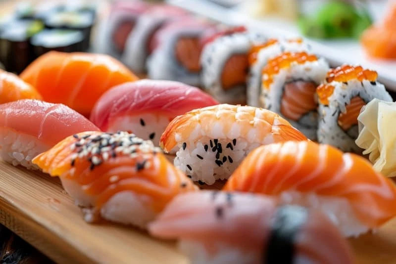 🍣 Суши – не только вкусно, но и безопасно

Суши и роллы давно перестали быть экзотикой, однако вокр