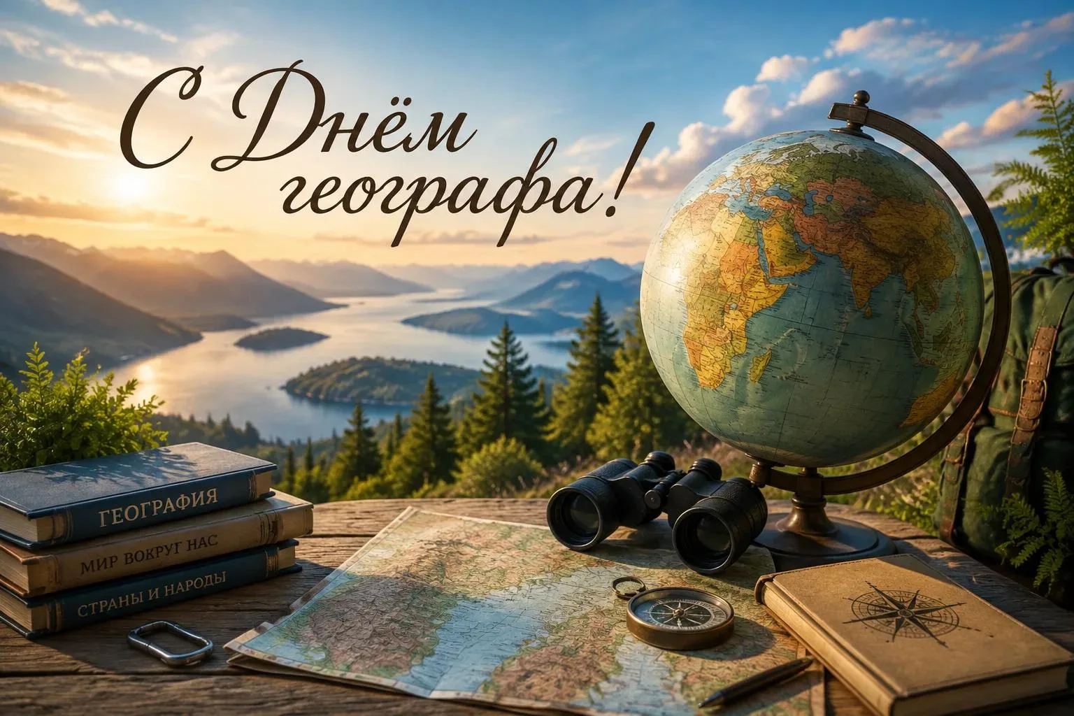 С Днём географа!