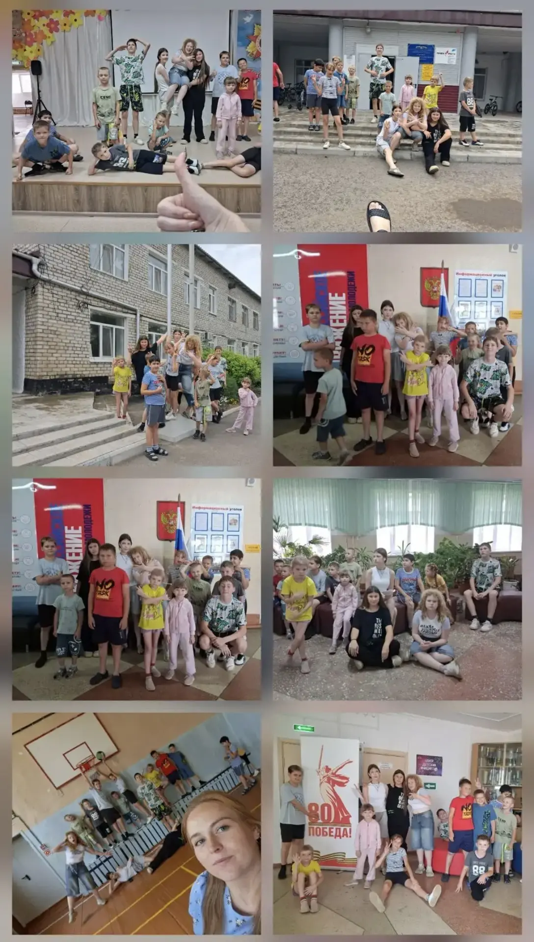 Сегодня в пришкольном лагере  прошел яркий «День техномоды»: юные дизайнеры представили свои коллекц