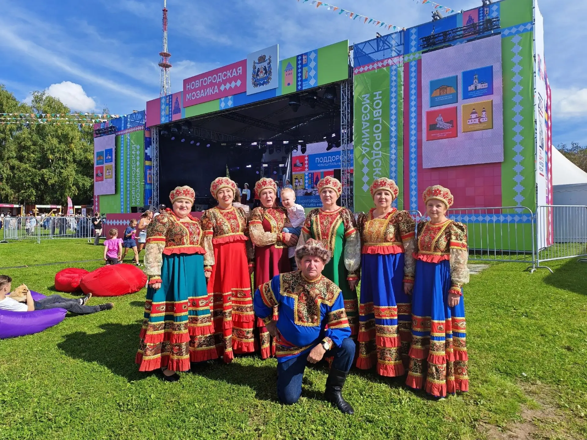 Народный коллектив ансамбль русской песни "Жересляне" покоряет участников и гостей межр...