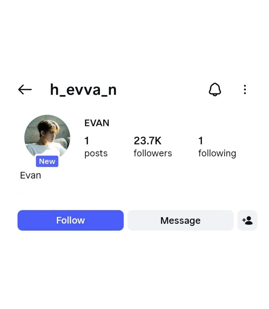 ⚡️Хисын (ex-ENHYPEN) берет новое новое сценическое имя «EVAN».  Также артист открыл личный инстаграм