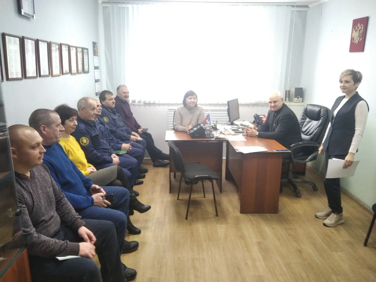 ✨В январе управление ОПС-6 ТО по Шегарскому и Кожевниковскому районам посетила председа...