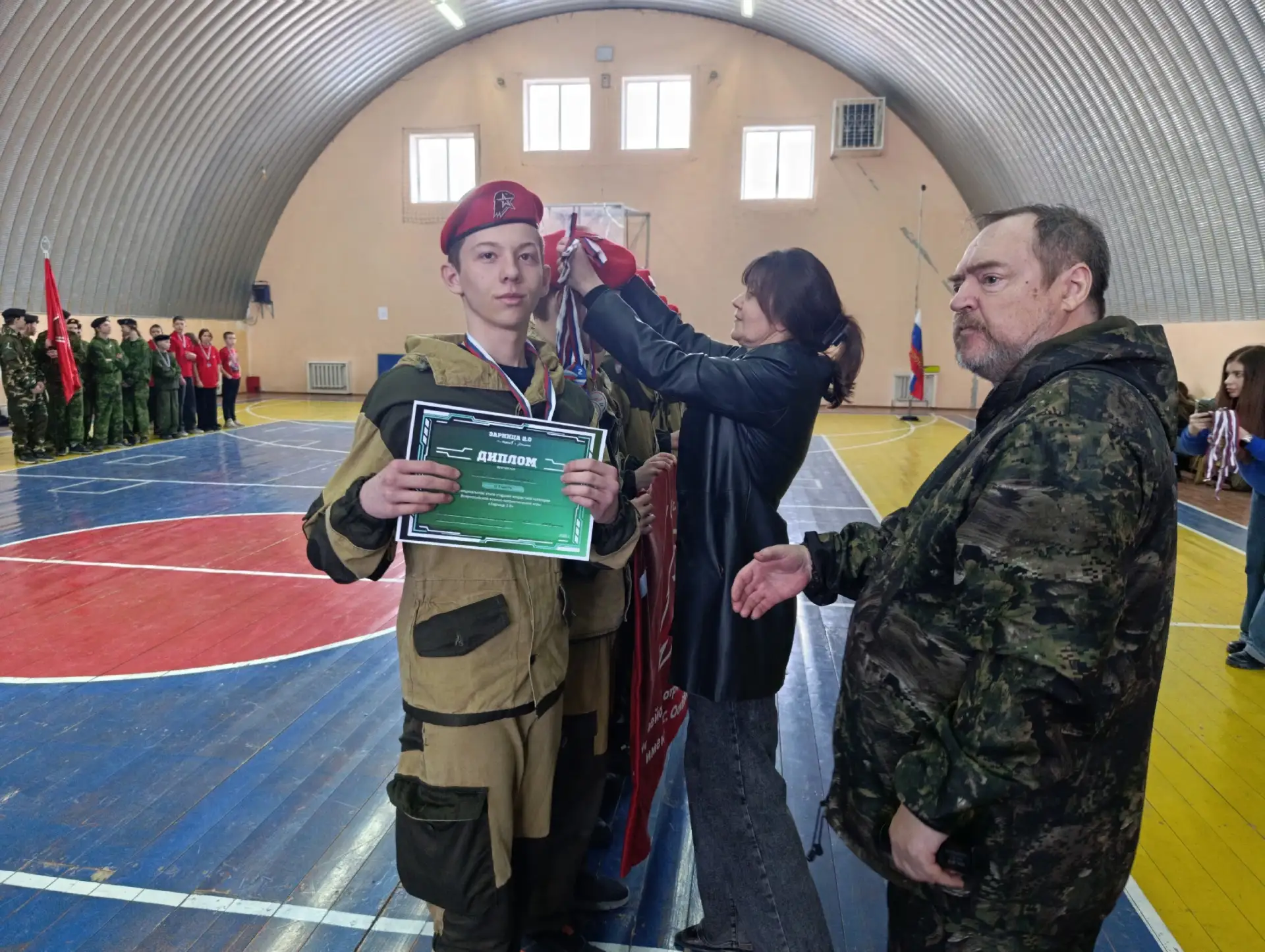 ЗАРНИЦА 2.0  20 марта ВПК "Авангард" В.С. Осипова ГБОУ СОШ с. Ягодное , реализующий практики ЮнАрмии