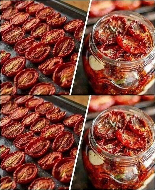 ВЯЛЕНЫЕ ПОМИДОРЫ: ПРОСТО, ВКУСНО И НАДЕЖНО. ДЕЛЮСЬ ТОНКОСТЯМИ