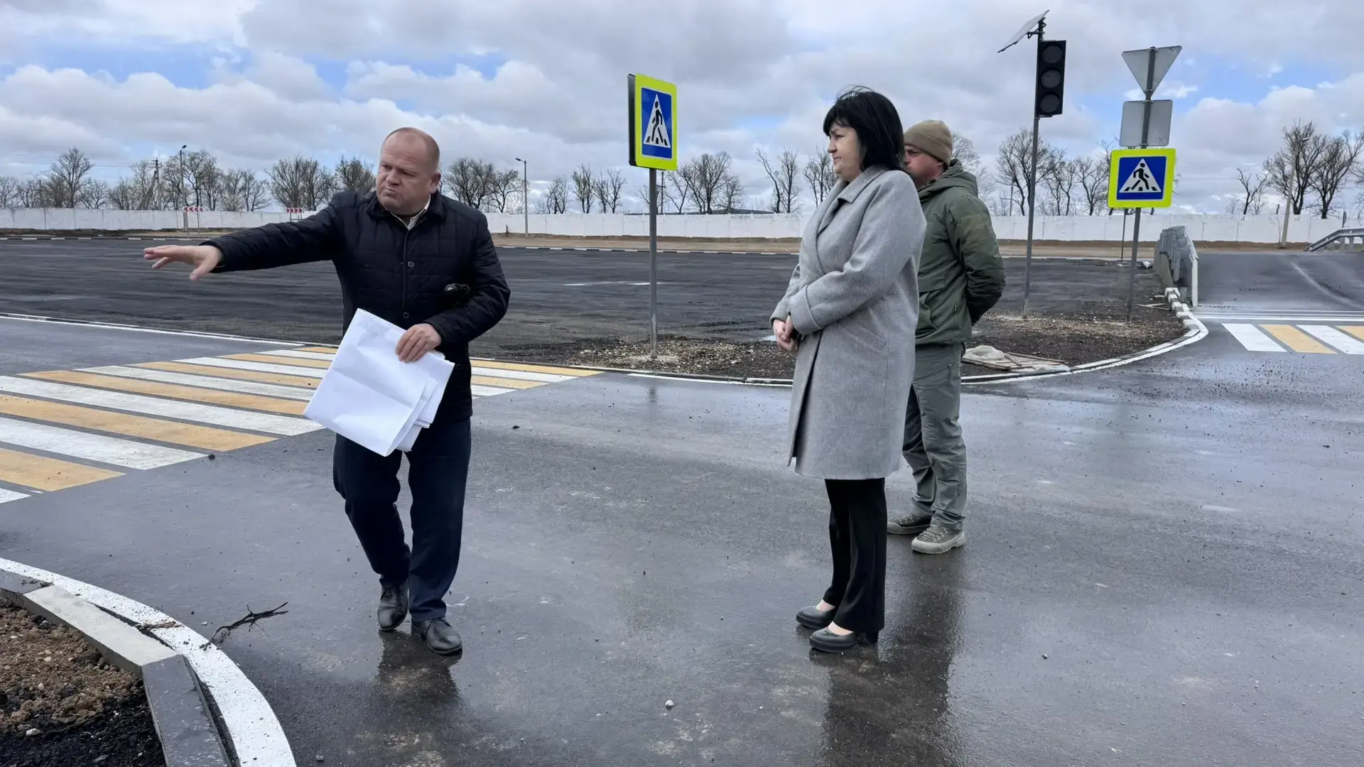 Сегодня с рабочим визитом посетила трактородром в Белогорском районе, открытие которого...