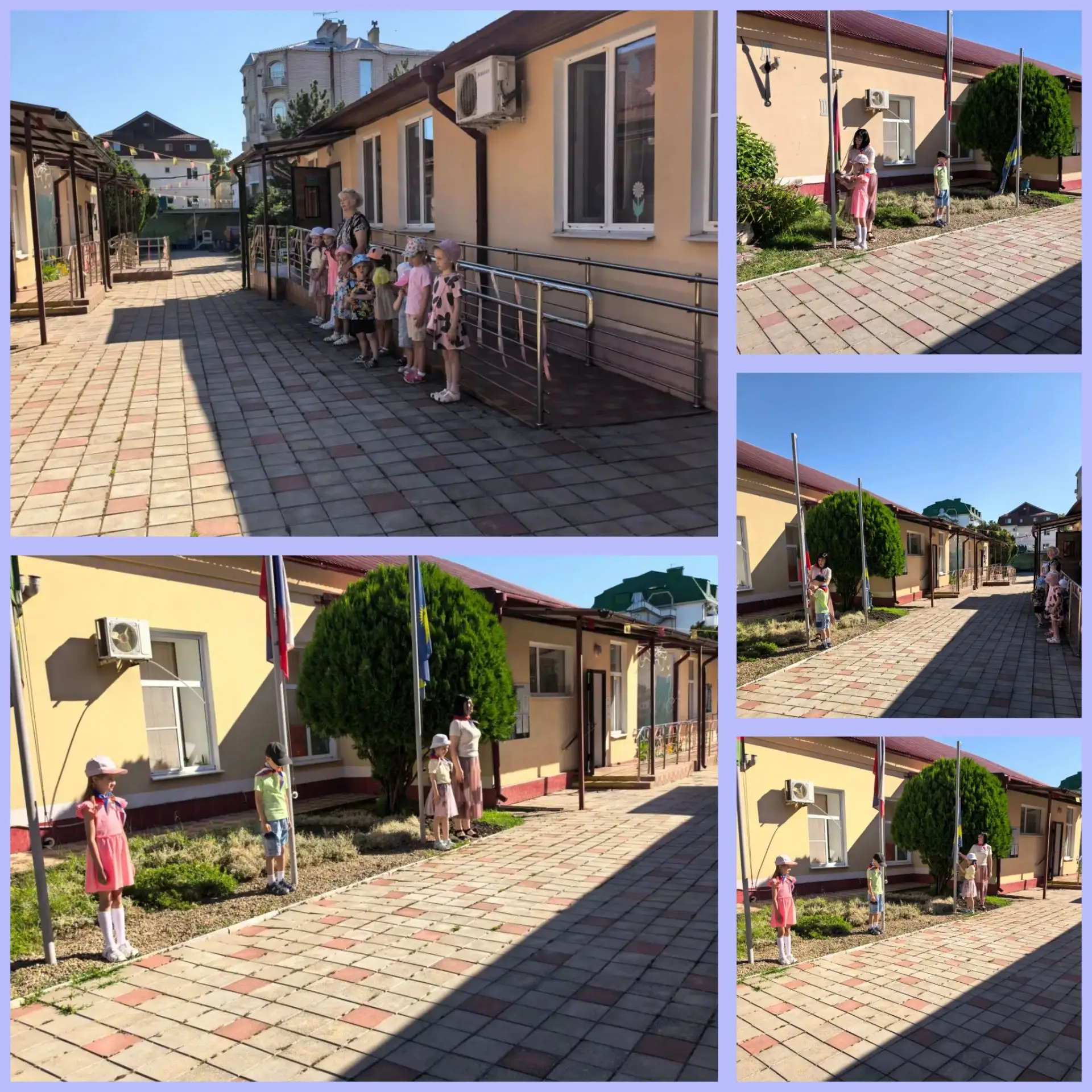 🇷🇺22.06.2026 г., церемония поднятия флагов

🇷🇺 Традиционно в нашем детском саду прошла церемония