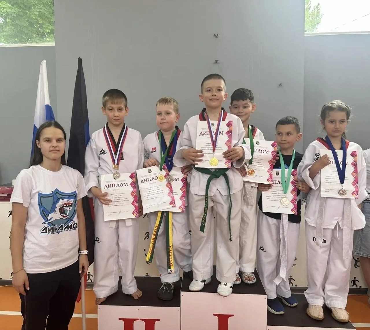 🎉🏆 Открытое первенство г.о. Донецк по тхэквондо, посвящённое Году единства народов Ро...