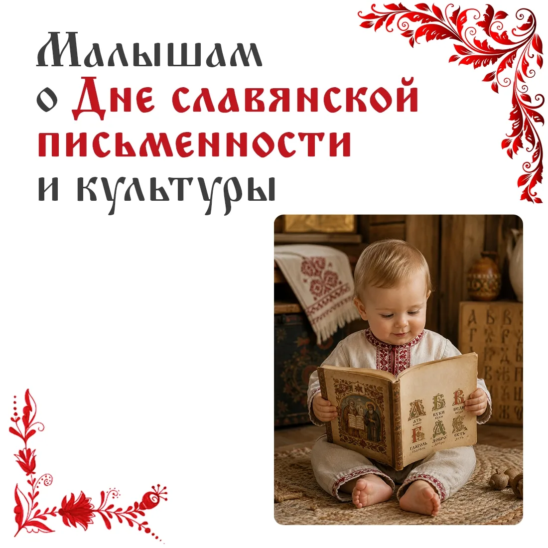 24 мая в нашей стране отмечается День славянской письменности и культуры. Он посвящён п...