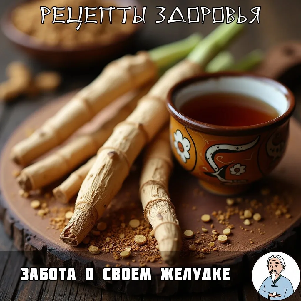 Желудок больше не болит, о гастрите и язвах забыла!  В китайской народной медицине особое внимание у