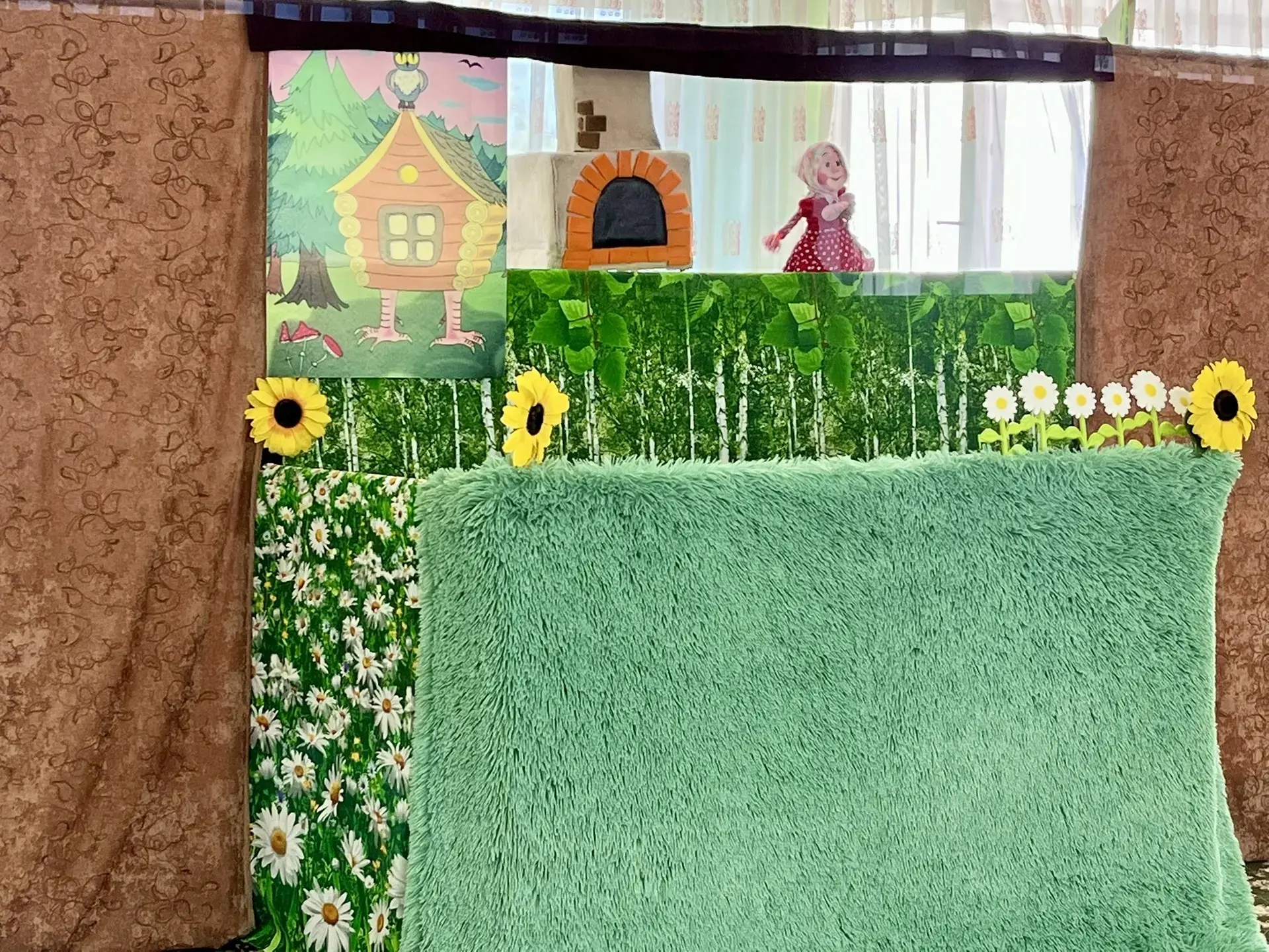 16 июня наш детский сад🏡 приветствовал артистов 🎭 Воронежского театра кукол "Жар-Птица", которые п
