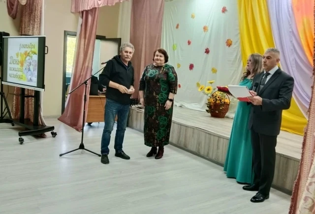 ✨На мероприятии посвященном Дню пожилых людей особые слова благодарности прозвучали в а...