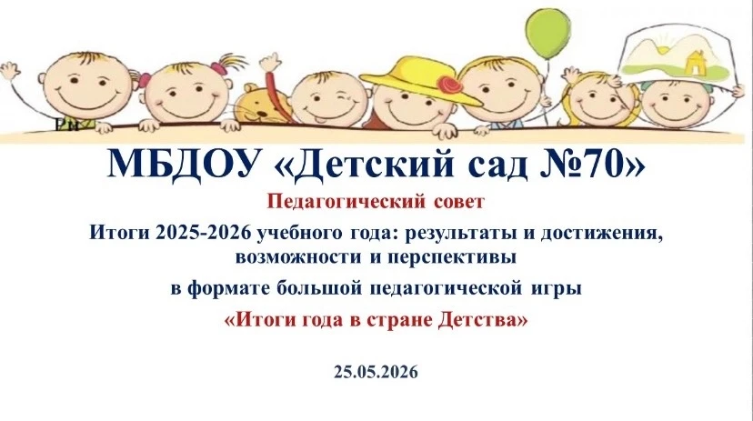 🎈25 мая у нас состоялся итоговый педагогический совет. Мы подвели итоги учебного года ...