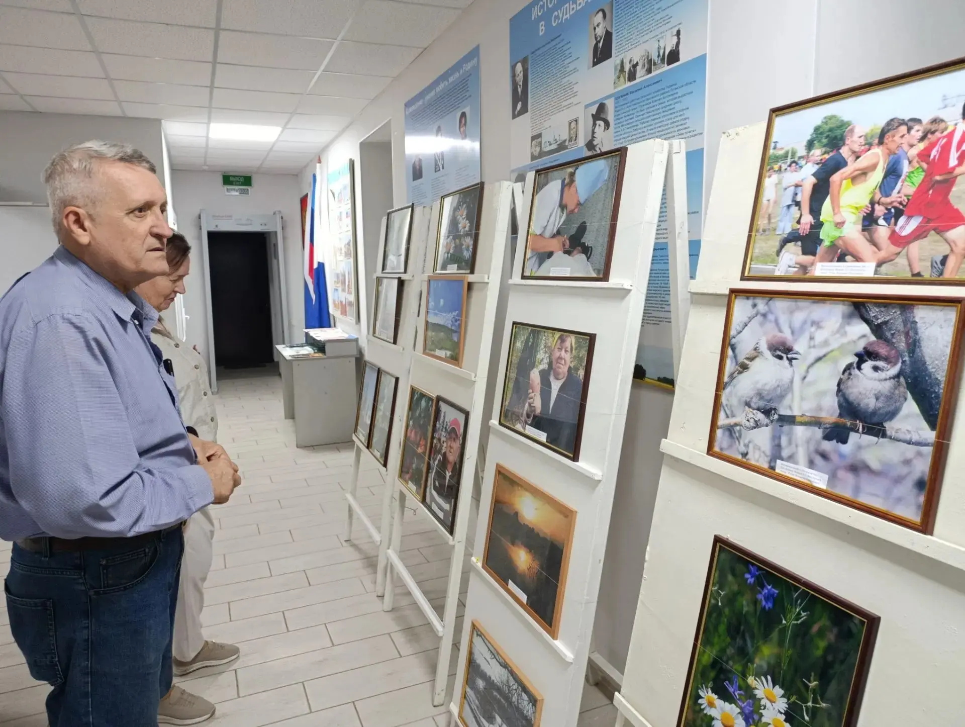 В Меловском краеведческом музее открылась персональная выставка фоторабот  Рубана Владимира Николаев