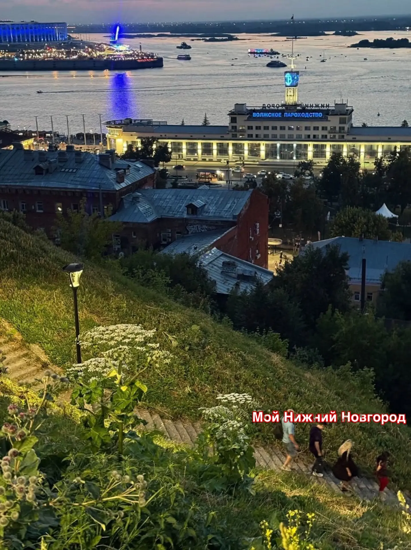 Красивый Нижний Новгород с видом на борщевик на набережной Федоровского

Между прочим, с 1 марта фед