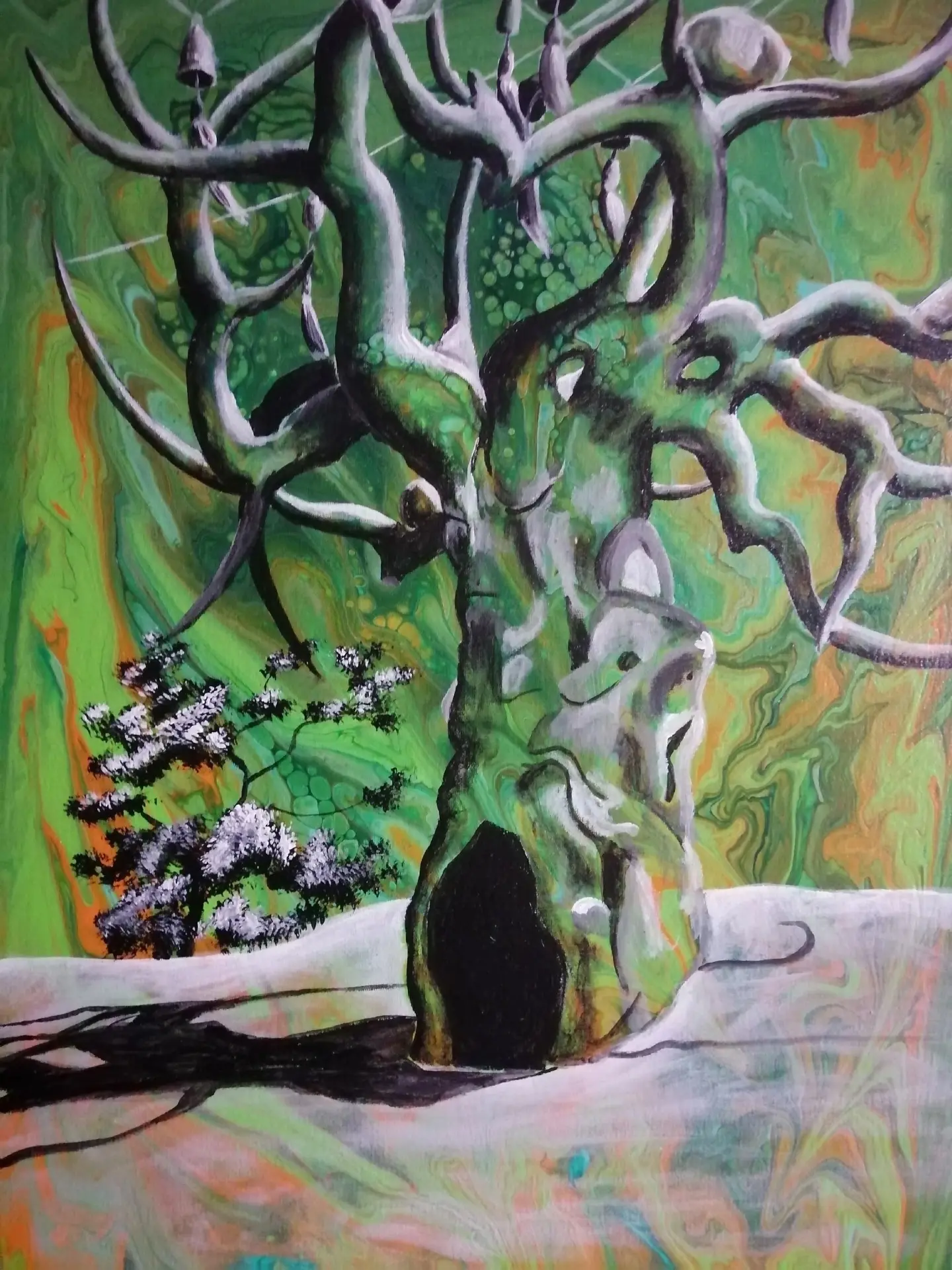 🎨 «Магия жидкого акрила»