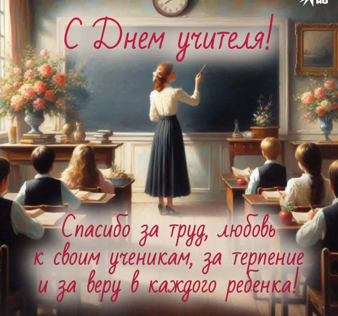 С праздником вас дорогие учителя! Тех из Вас, кто в каждом своем ученике увидел маленьк...