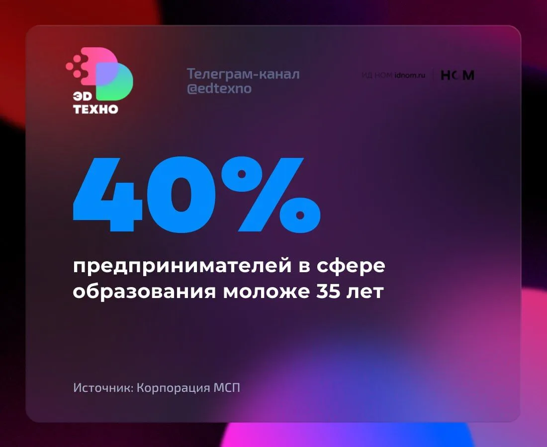 Молодёжь пошла в образовательный бизнес