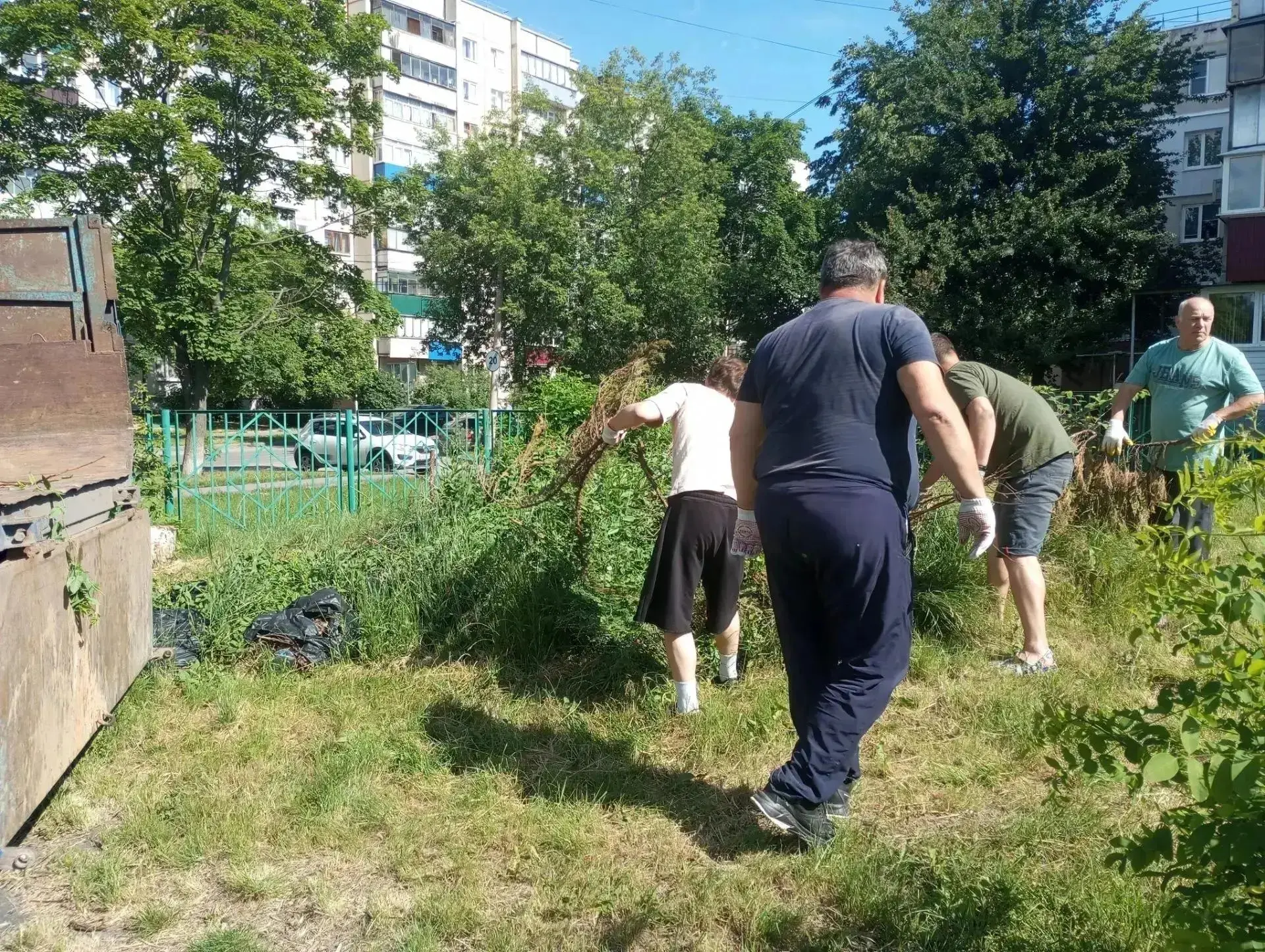 При содействии ООО Группа Компаний «Промресурс» 19.06.2026 г. осуществлена уборка и вывоз пакетирова