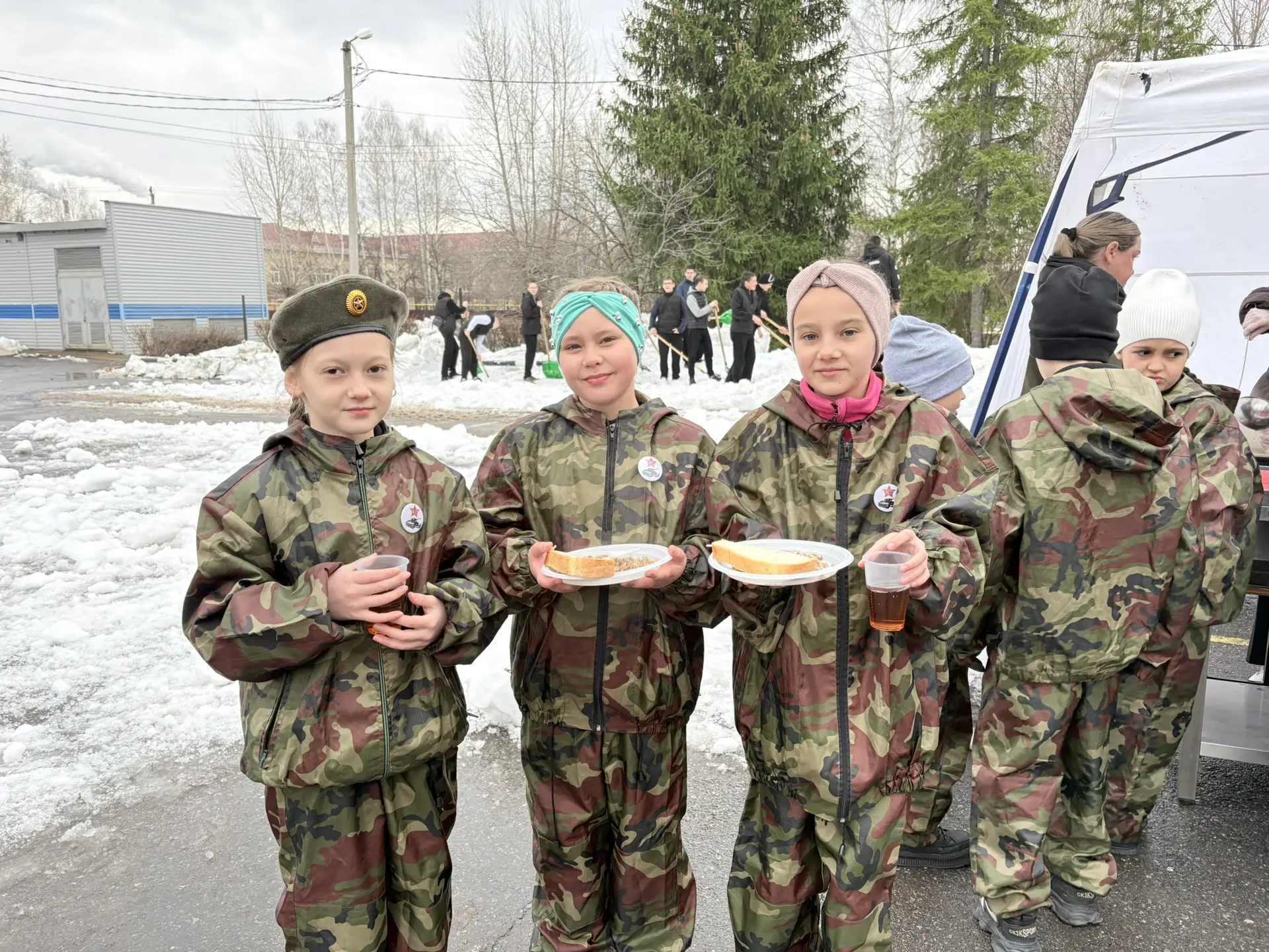 Сегодня состоялся муниципальный этап военно-патриотического конкурса «Зарница 2.0» для младшей групп