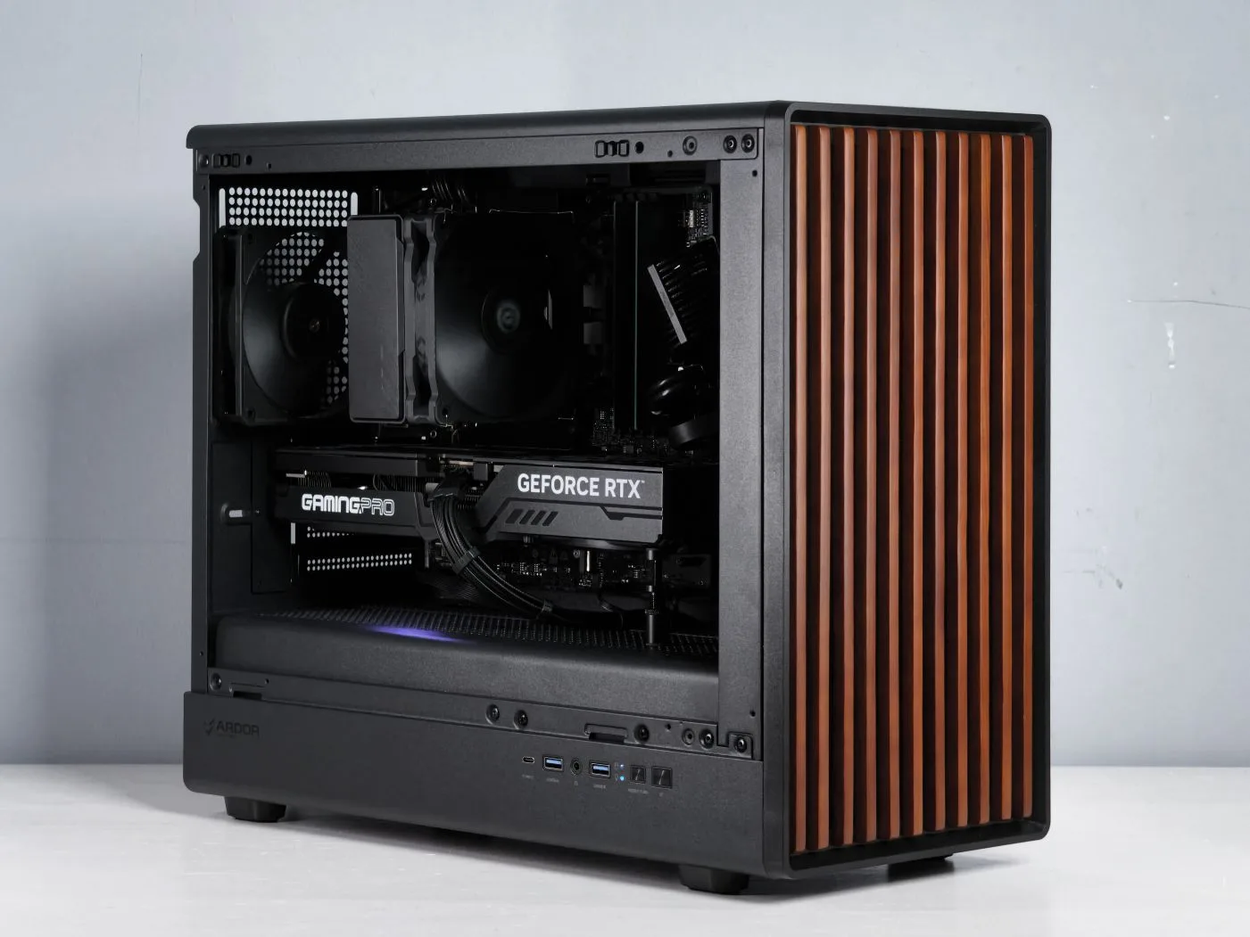 🎮 Игровой комп Ryzen 7500F и RTX 5070 в корпусе Ardor W4