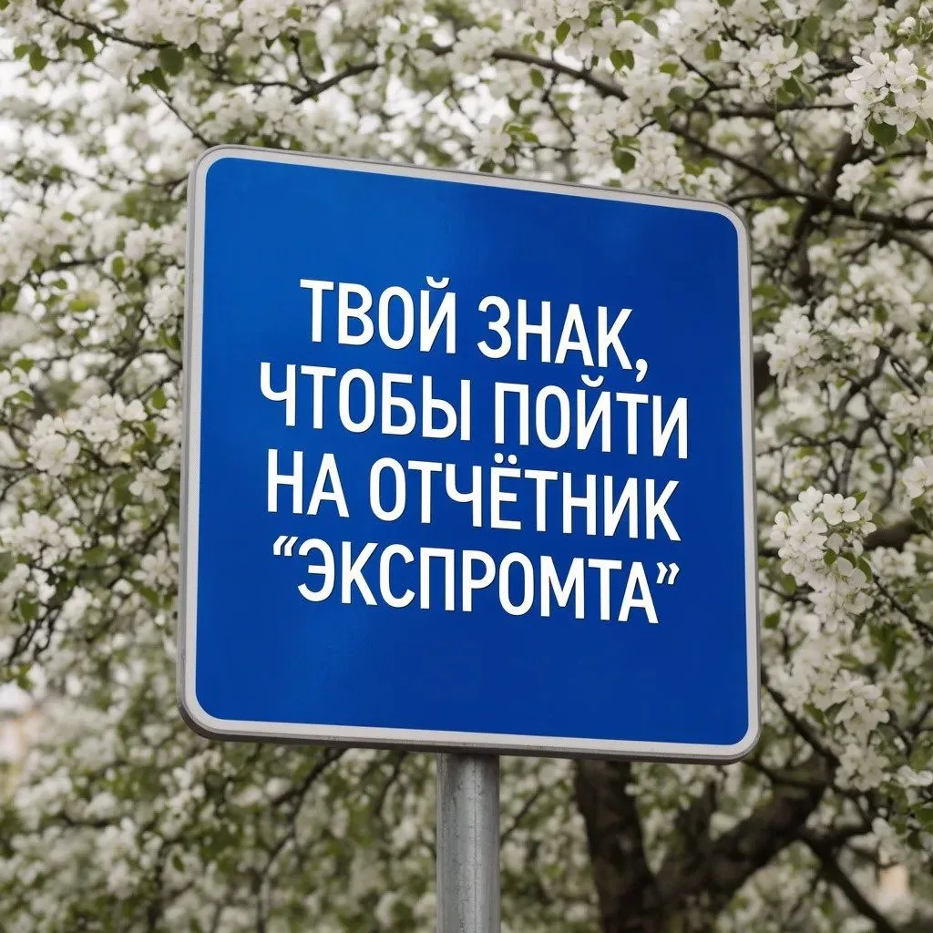 Если ты ждал знак, то вот он ⬆️