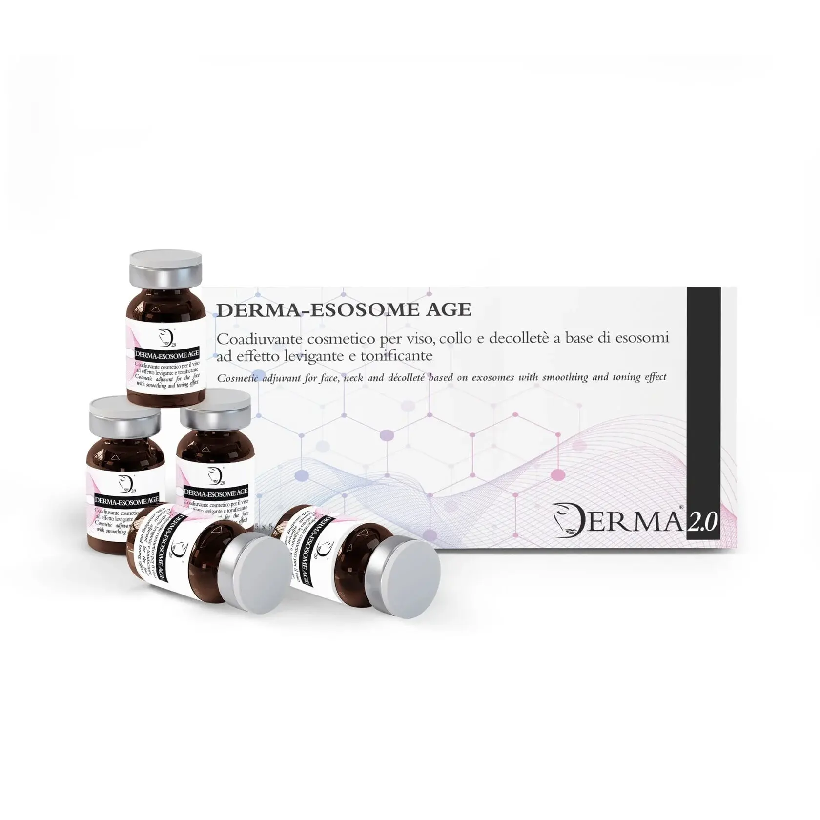 Derma-esosome age 5 мл. Derma-Esosome Age обладает выраженными антивозрастными и успокаивающими свой