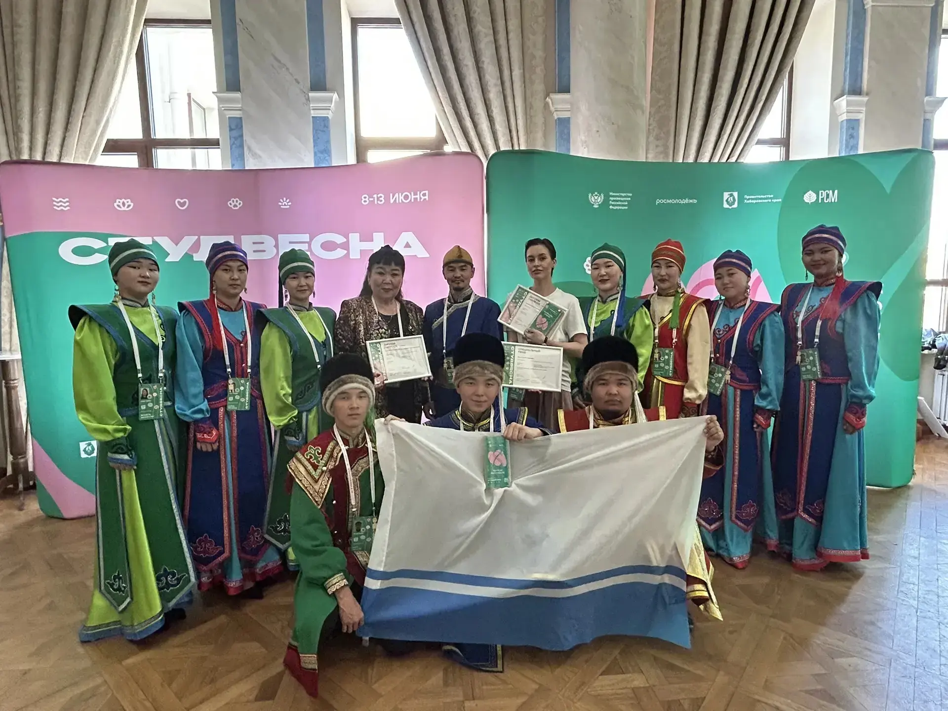 ПОБЕДА! Алтайская молодёжная студия "Кунчечектер" заняла 1 место в своей номинации на В...