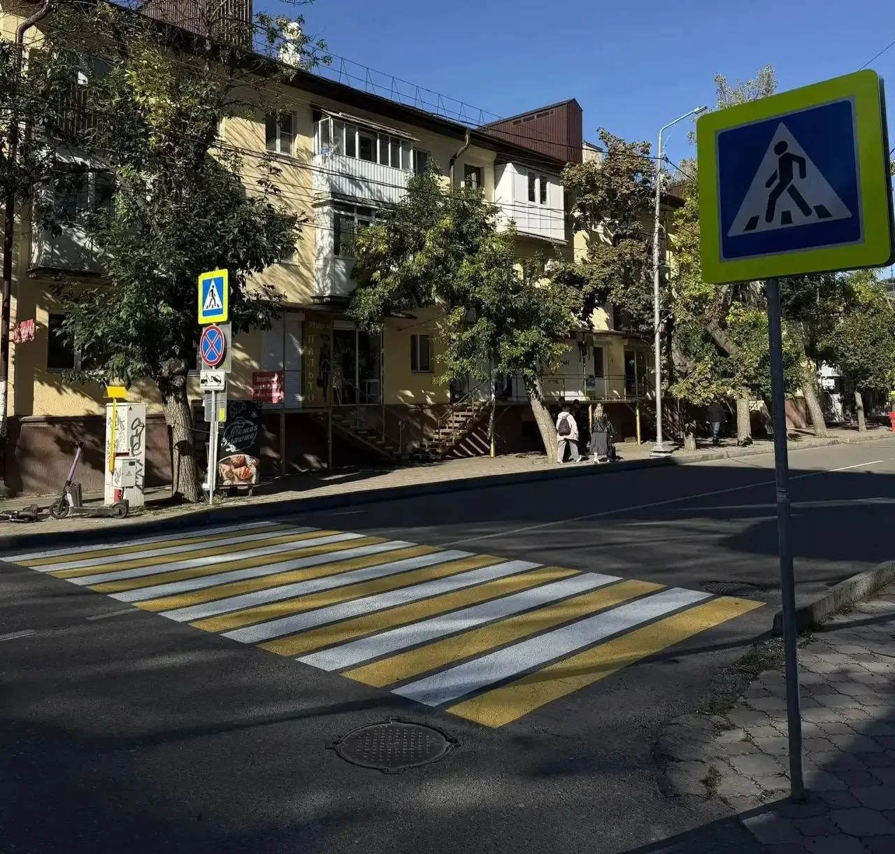 Два новых перехода на перекрёстке