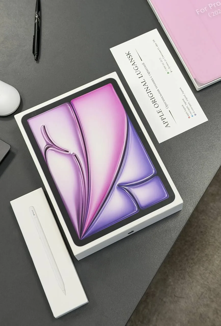 Новенький iPad Air 11" на м4 улетает к заказчику 👌