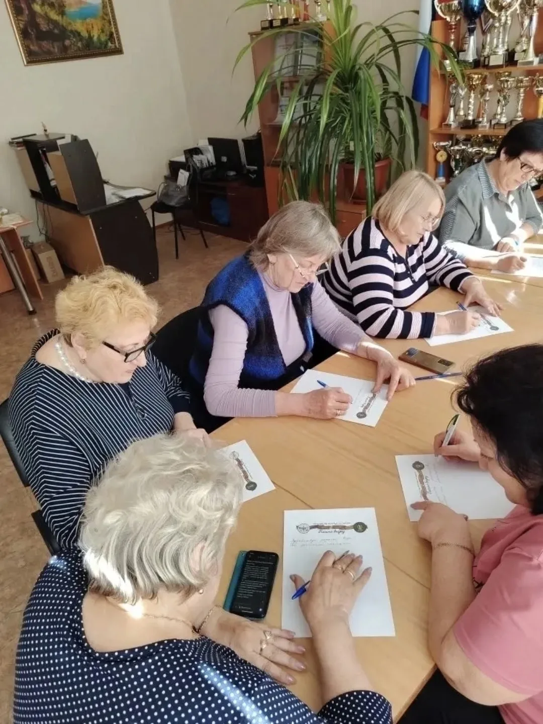 Во всероссийской патриотической акции «Письмо внуку» принял участие Совет ветеранов Кар...
