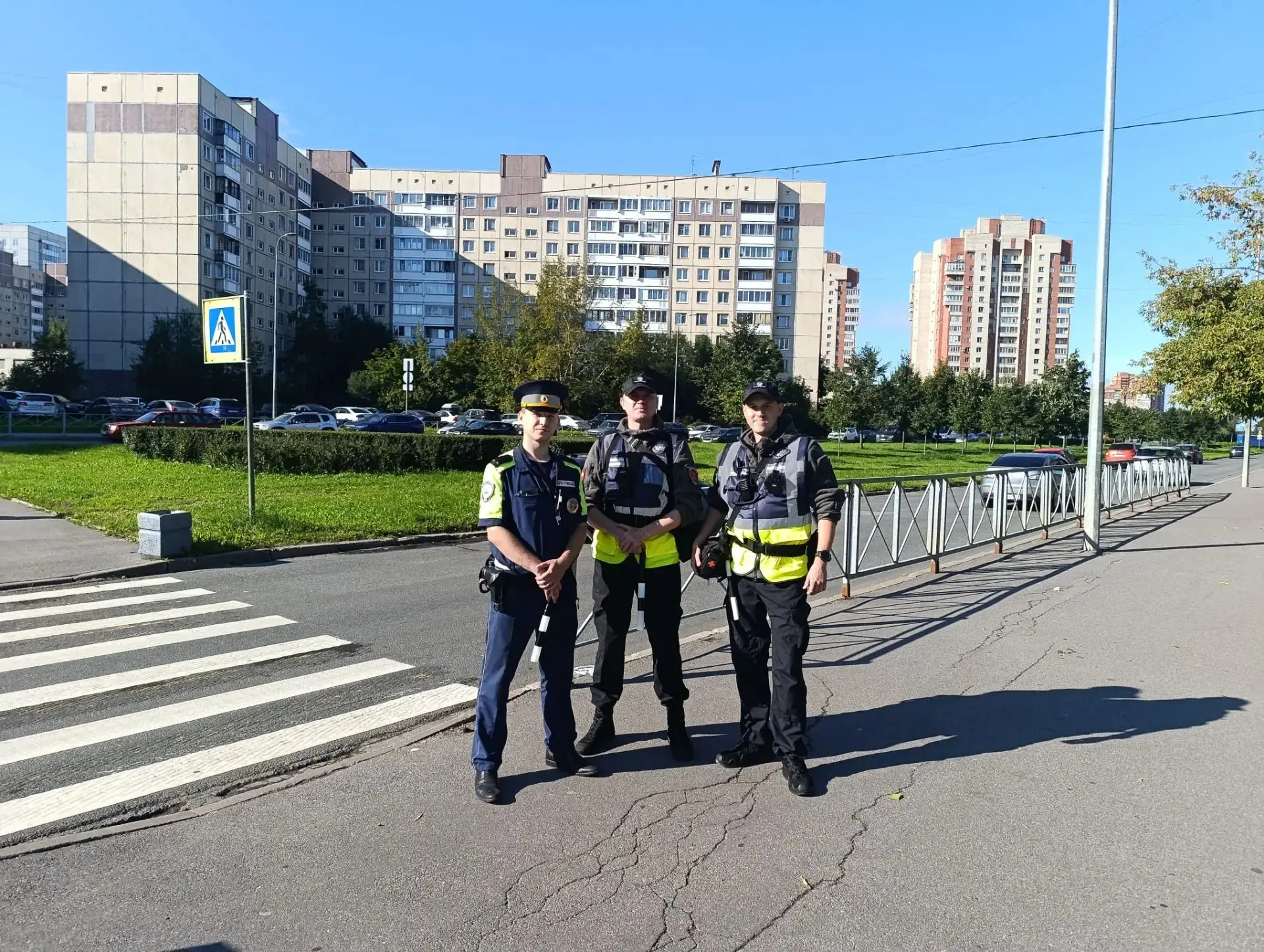 Усиление мер безопасности на дорогах Фрунзенского района в День знаний
