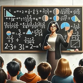 Ищем тех, кто зажигает интерес к науке и точным расчётам! 
Наша школа растёт, а вместе с ней — наши 