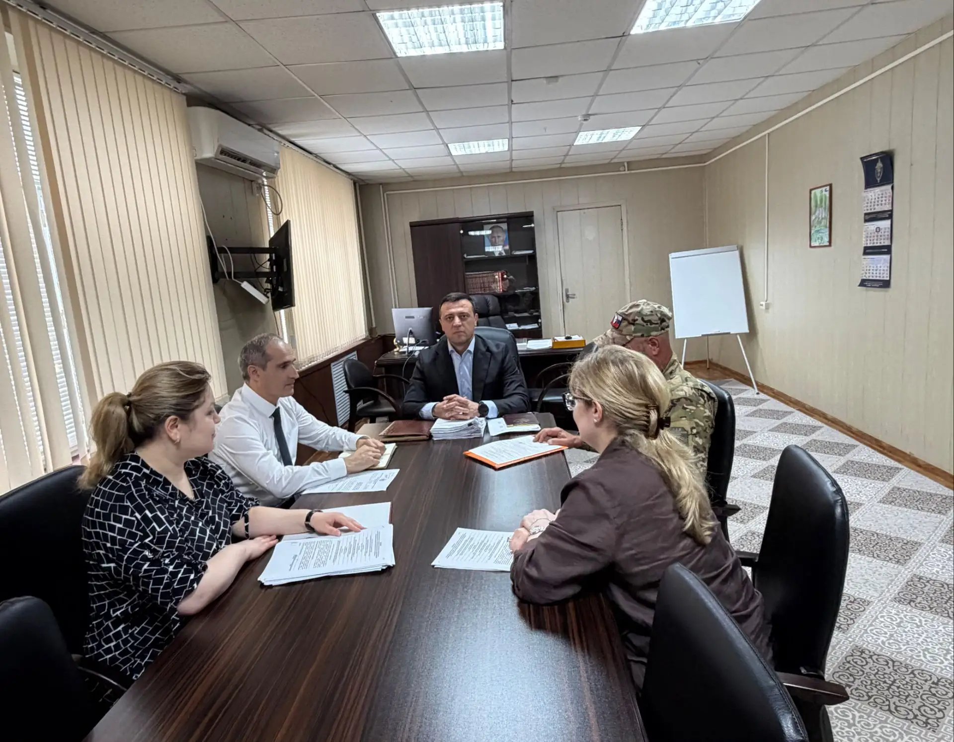 Сегодня, свой рабочий день директором Управления Ахмедсаидом Азизовым, был начат с прие...