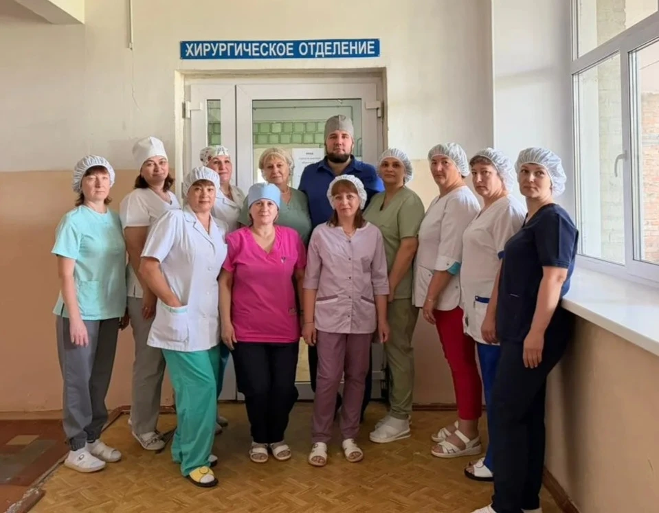 В коллективе хирургического отделения профессионализм, милосердие и забота о людях создают деловую и