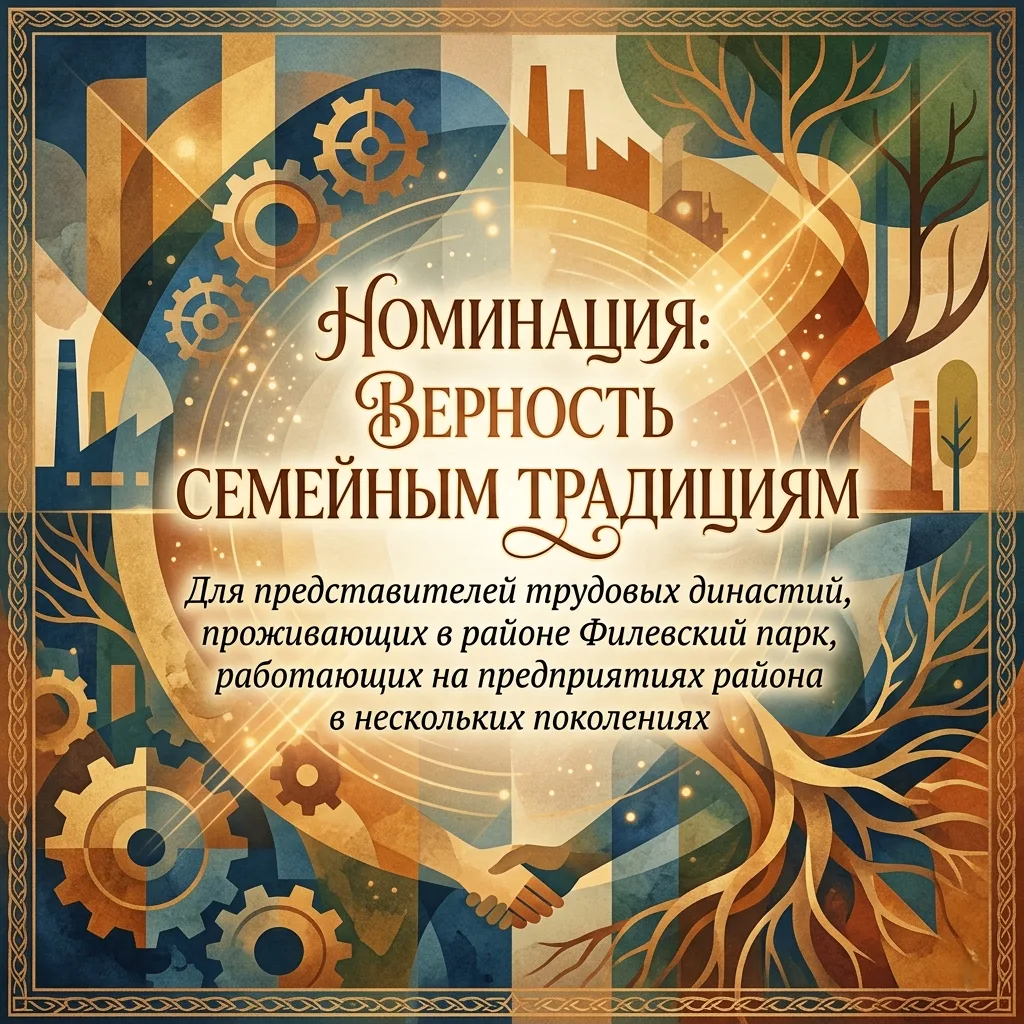 🌟Премия «Признание - 2026»: выбирайте свою номинацию!
Дорогие жители района Филёвский Парк!
Мы прод