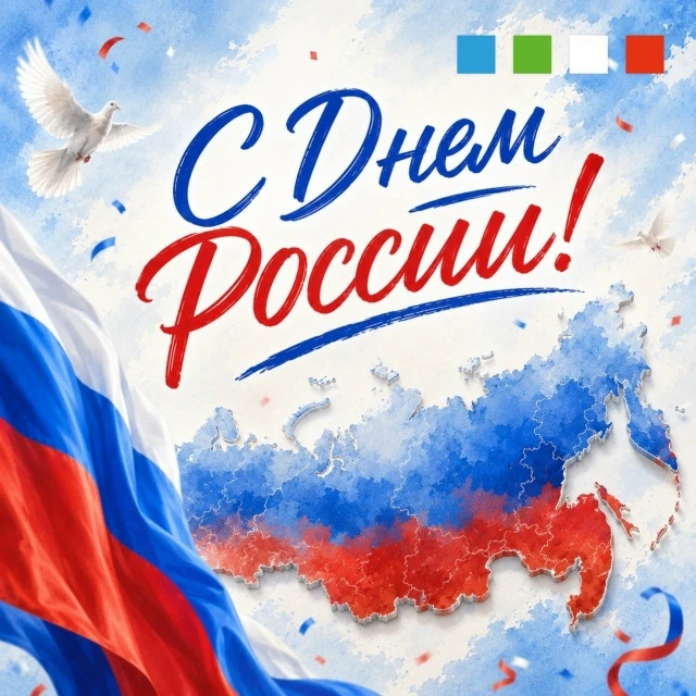 12 июня - День России

Россия - это сила, характер, движение вперёд и люди, которые своим трудом каж