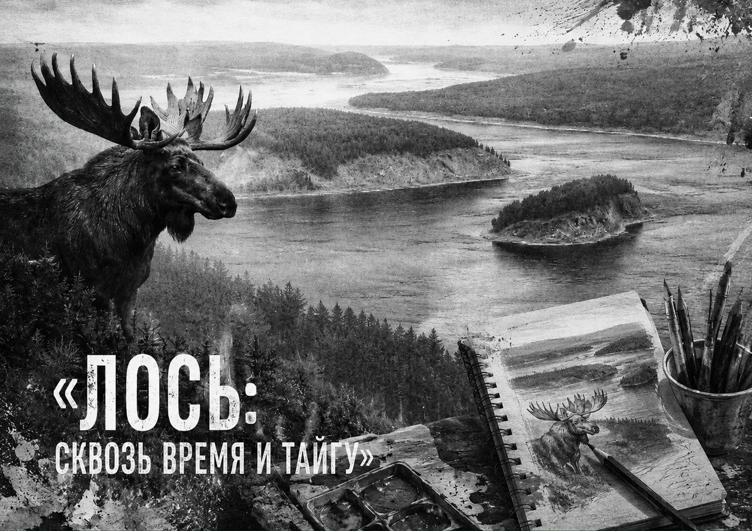 🌳 Лось: сквозь время и тайгу