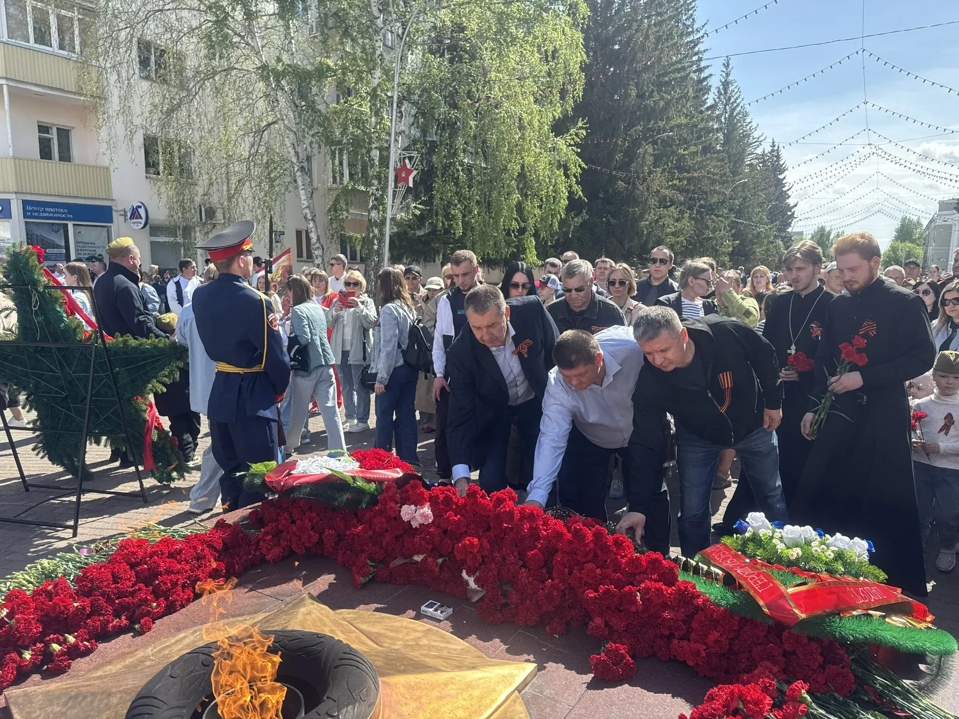 🇷🇺В день 81-й годовщины Великой Победы представители Управления Росреестра по Курганской области п