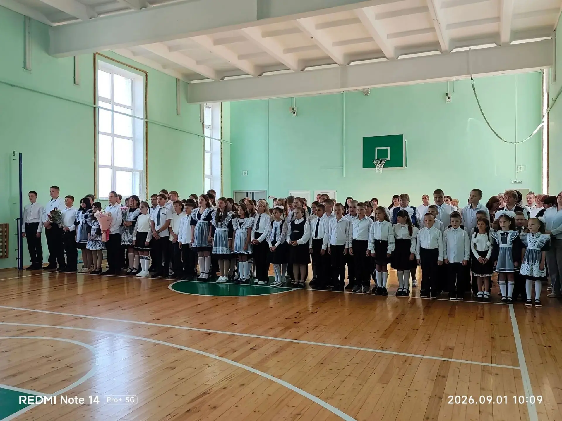 🎉1 сентября в нашей школе прошла торжественная линейка, посвящённая началу нового учеб...